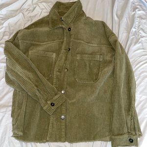ZARA Corduroy Shacket